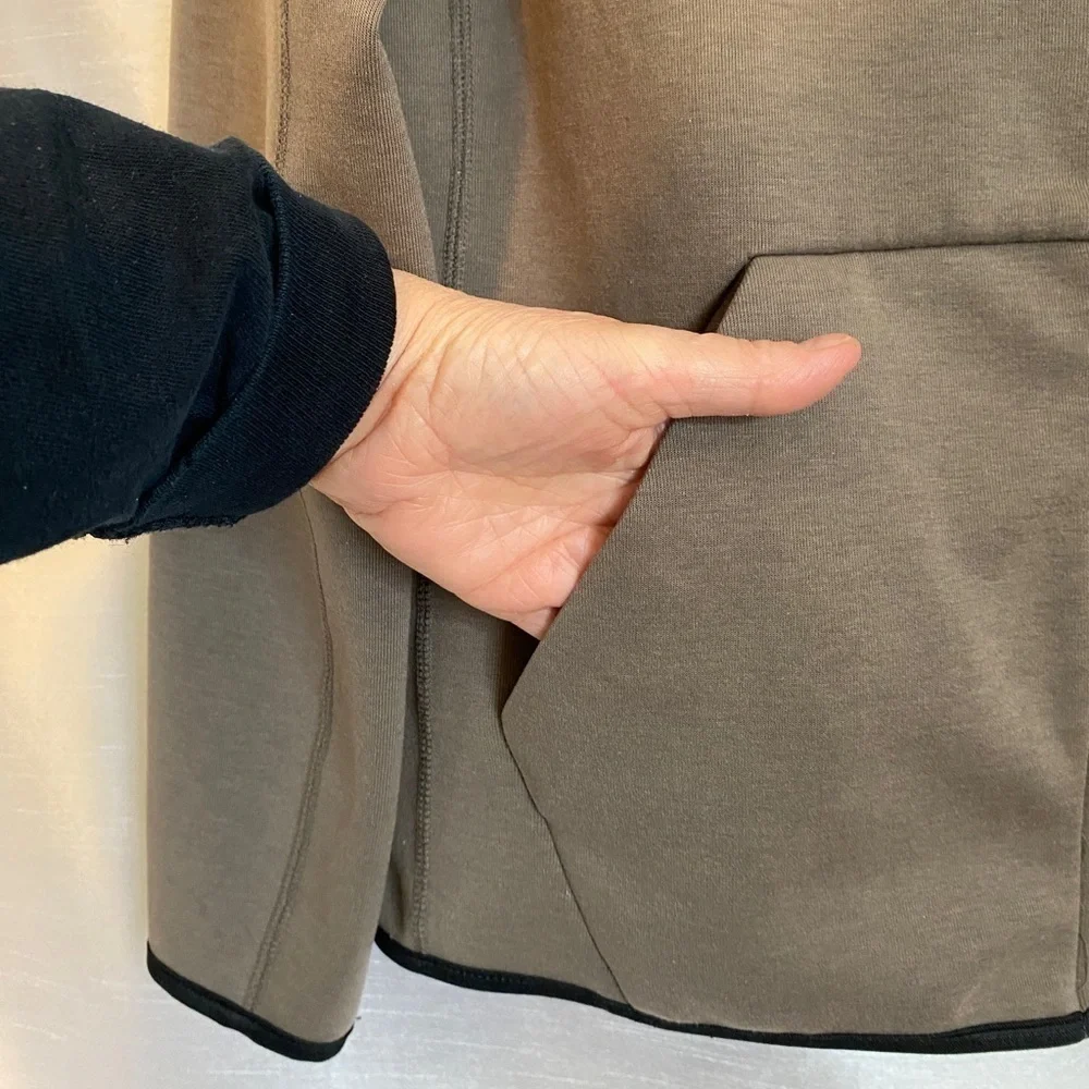 NWOT Reebok Full Zip Hoodie Brown  Ladies Lg - Picture 8 of 14